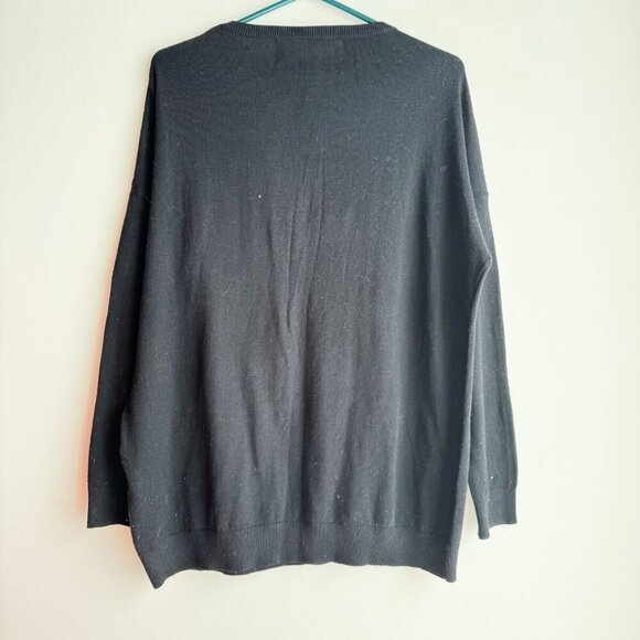 Berska Guns n Roses Motif Lightweight Top Sweater L - Picture 3 of 5